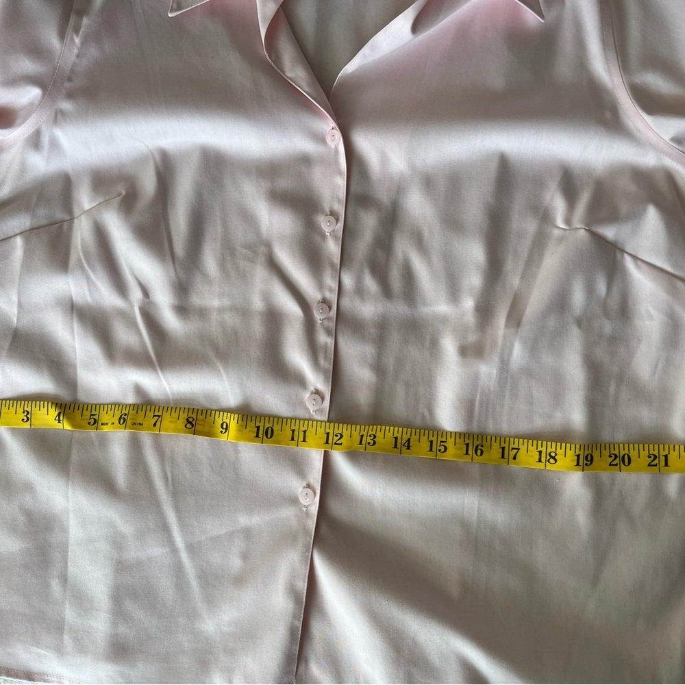 Jones Wear Pink Button‎ Down Shirt Classic Style - Picture 4 of 9
